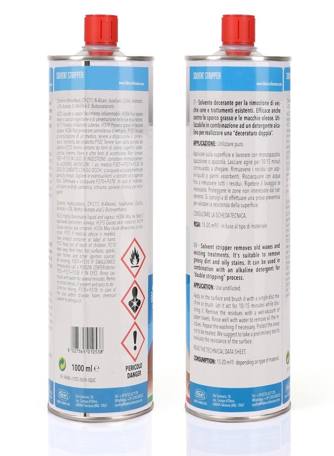 FABER Floor Stripper For Tile & Stone Quick Instant Removal Of Stubborn Dirt & Grease Stains On Tiles, Surfaces & floors. Best Solvent Based Wax Remover & Deep Cleaner For Home & Commercial Use - Image 2
